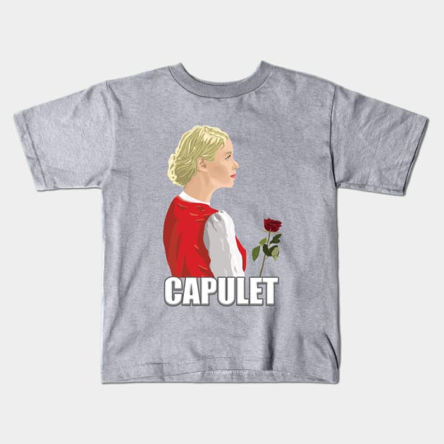 Juliet (Romeo & Juliet) Kids T-Shirt by Wayne Brant Images